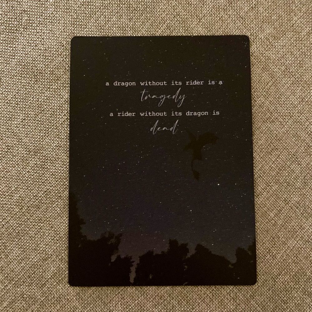 Fourth Wing Rebecca Yarros Magnet